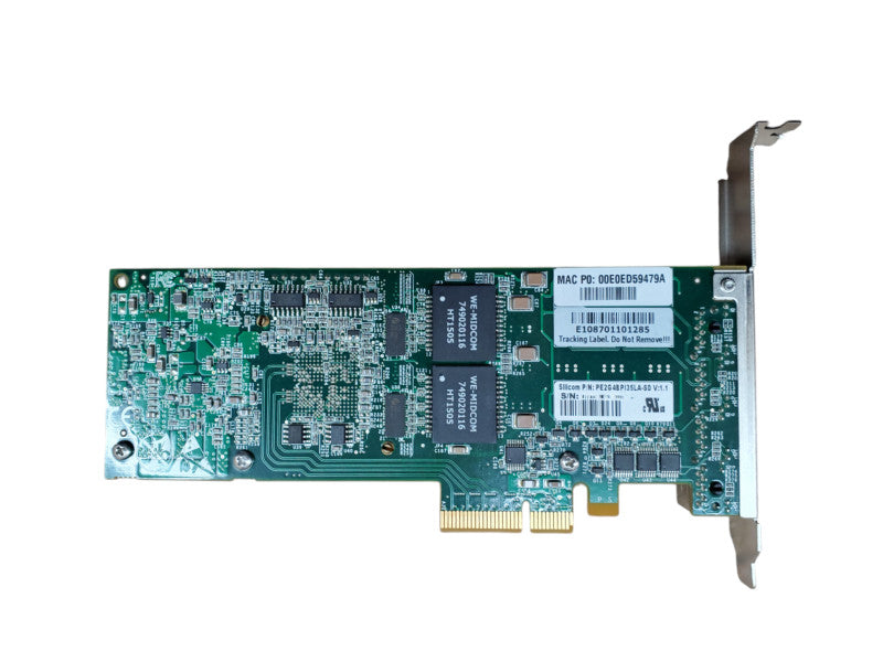 Silicom PE2G4BPI35LA-SD Quad Port Gigabit PCIe x4 Ethernet Bypass