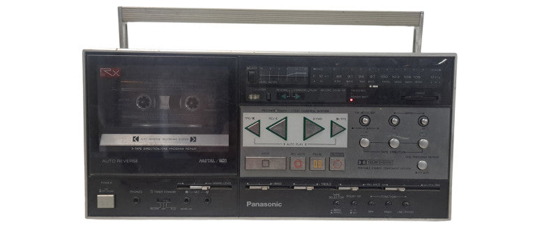 Vintage Panasonic RX-C52 Boombox Portable Stereo Component | READ