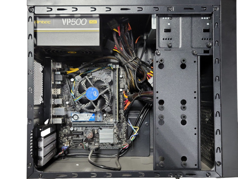 Custom/Asus PC, Core I5-9400 2.90GHz, 16GB DDR4, 250GB M.2, Antec VP500 Plu _