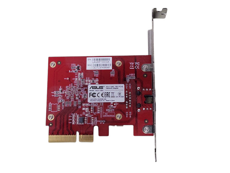 ASUS XG-C100C 10G Network Adapter PCI-E Card RJ-45, Full Height bracket _