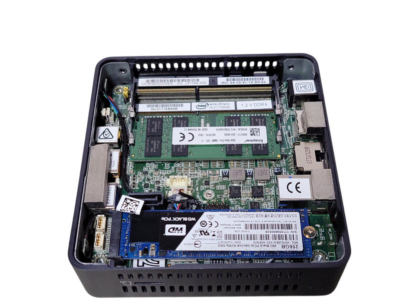 Intel NUC Mini PC (BOXNUC7i5BNK) Core i5-7260U 2.20GHz, 16GB RAM, 250GB M.2 _