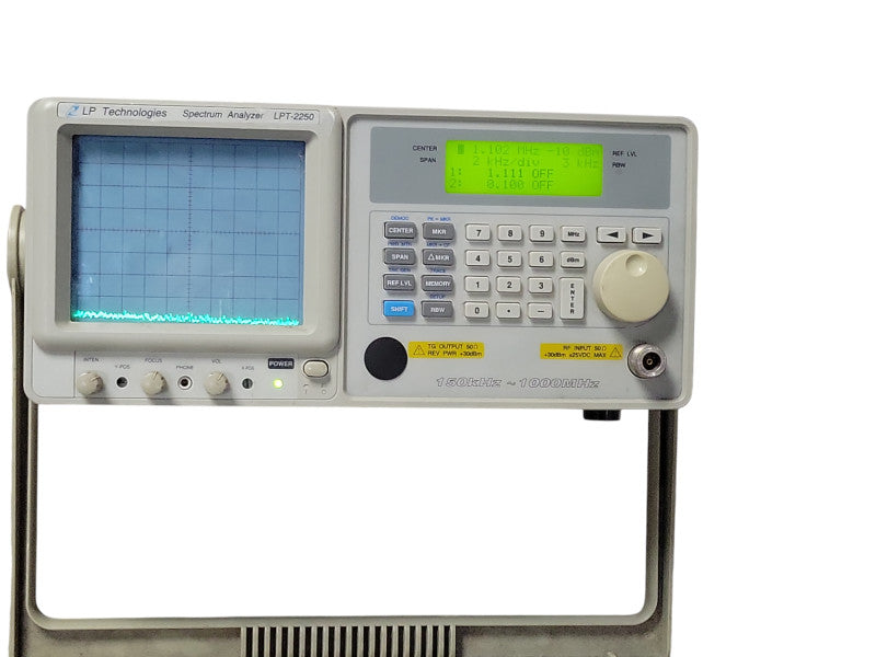 LP Technologies LPT-2250 Spectrum Analyzers 150KHz-1000MHz, READ _