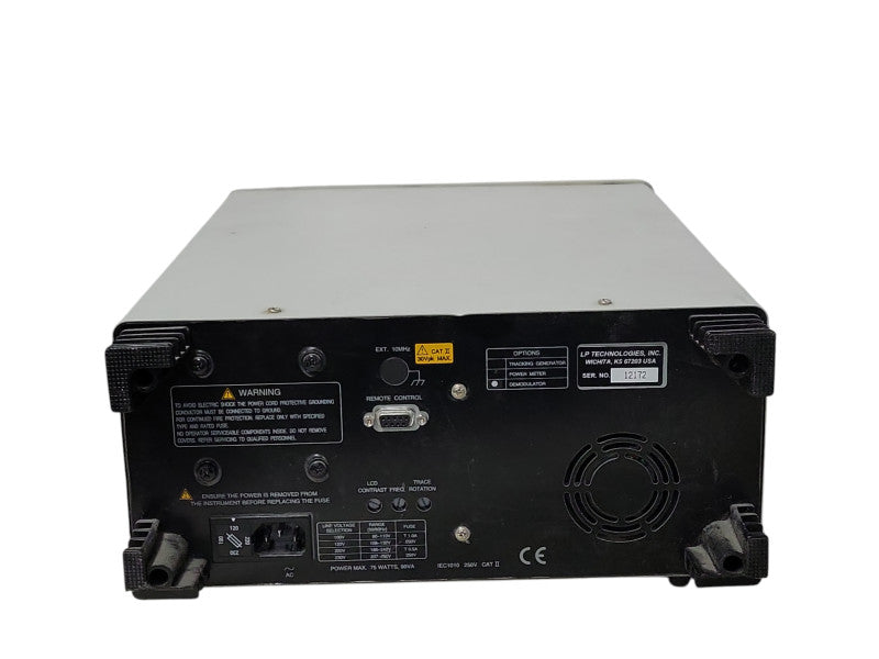 LP Technologies LPT-2250 Spectrum Analyzers 150KHz-1000MHz, READ _