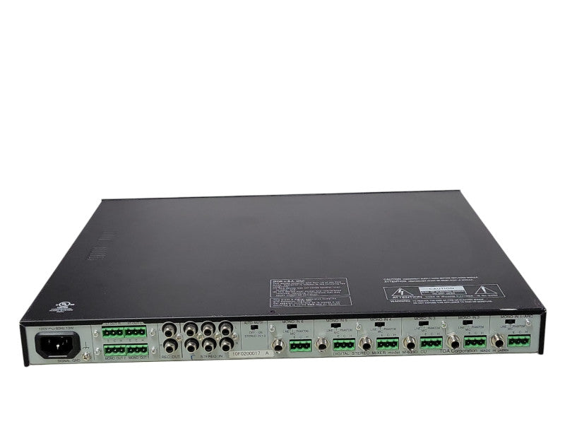 TOA Corporation M-633D Digital Stereo Mixer, READ _