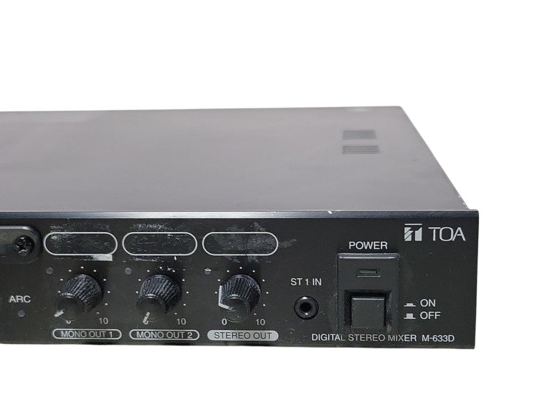 TOA Corporation M-633D Digital Stereo Mixer, READ _