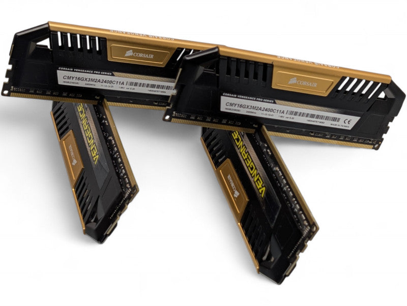 32GB FAST 2400Mhz DD3 RAM for PC Corsair Vengeance PRO CMY16GX3M2A2400C11A -