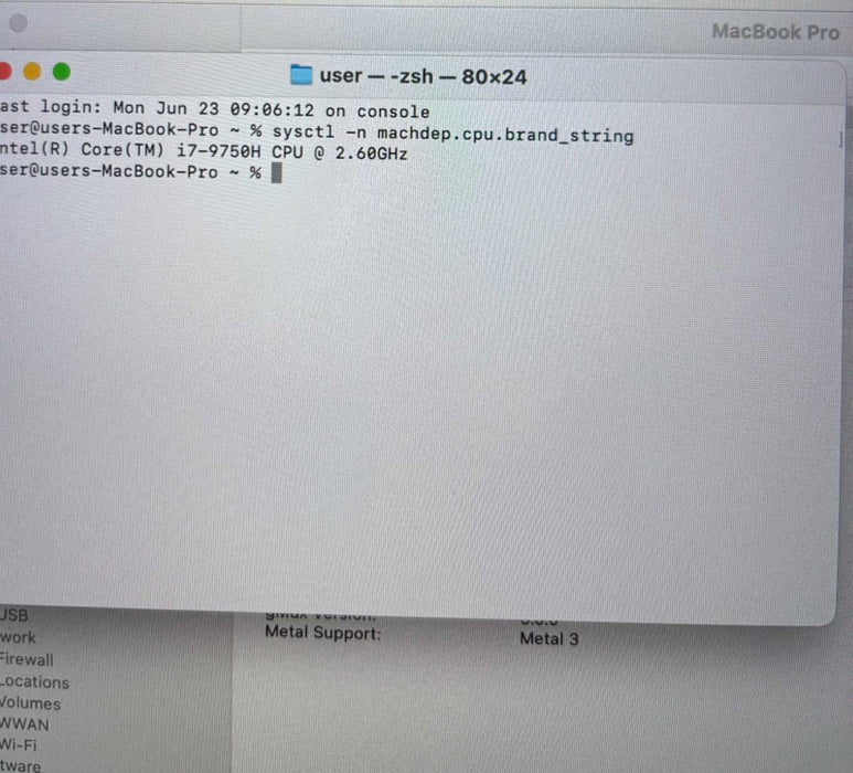 Apple MacBook Pro 16" 2019 i7-9750H Radeon Pro 5300M 16GB RAM 512SSD READ
