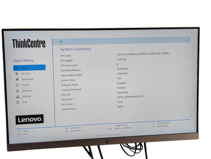 Lenovo ThinkCentre Tiny PC M70q Gen2 Intel Core i5-10400T 16GB RAM & 512GB  Q-