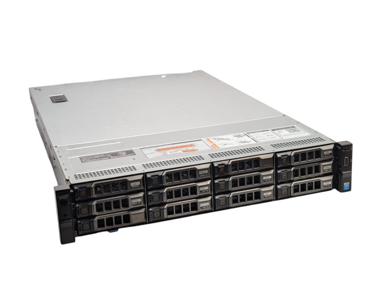 DELL PowerEdge R730xd 2x Xeon E5-2680 v3 64GB RAM H730 mini RAID Loaded -