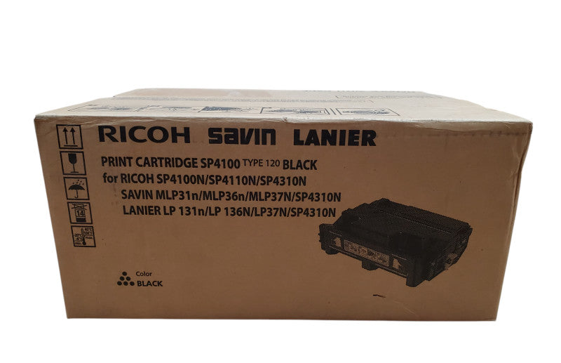 Ricoh Print Cartridge SP4100 Type 120 Black 406997 - New Open Box