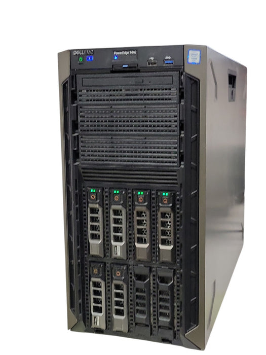 Dell PE T440, 2x Xeon silver 4214, 48GB DDR4, 4x 4TB SAS, PERC H330, 2x PSU _