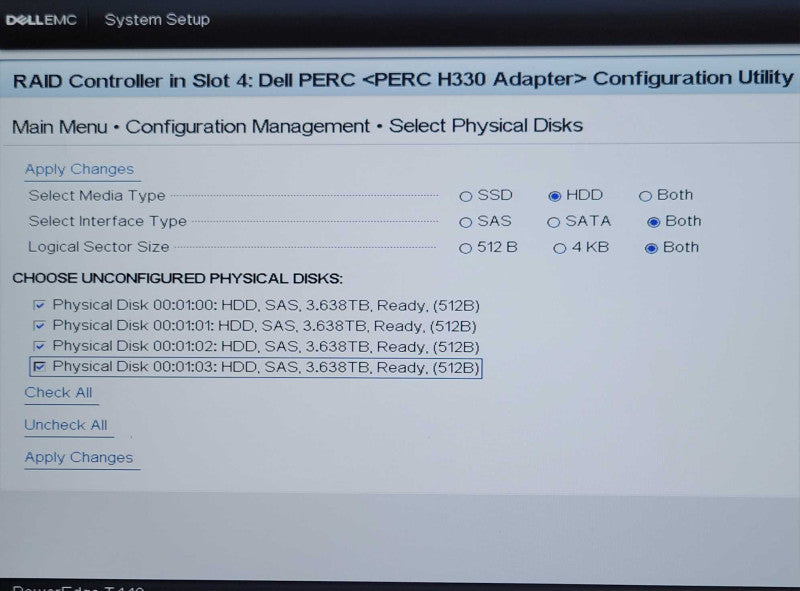 Dell PE T440, 2x Xeon silver 4214, 48GB DDR4, 4x 4TB SAS, PERC H330, 2x PSU _