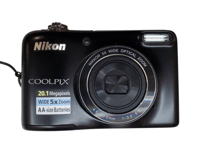 Nikon Coolpix L32 201 MP Digital Camera - Lens Error *READ*