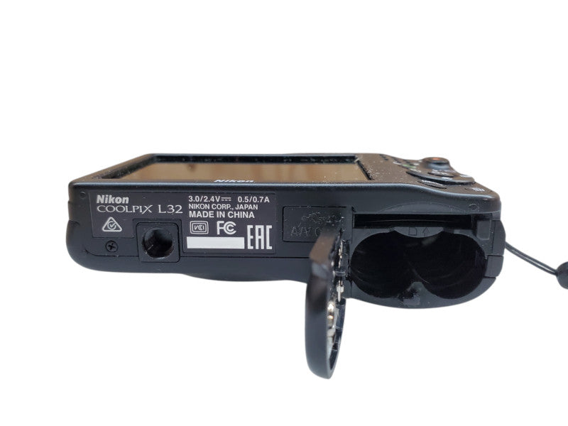 Nikon Coolpix L32 201 MP Digital Camera - Lens Error *READ*