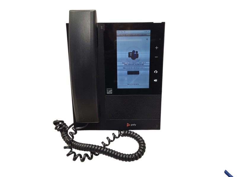Poly CCX 400 5" Color Touchscreen POE IP Desktop Phone READ $
