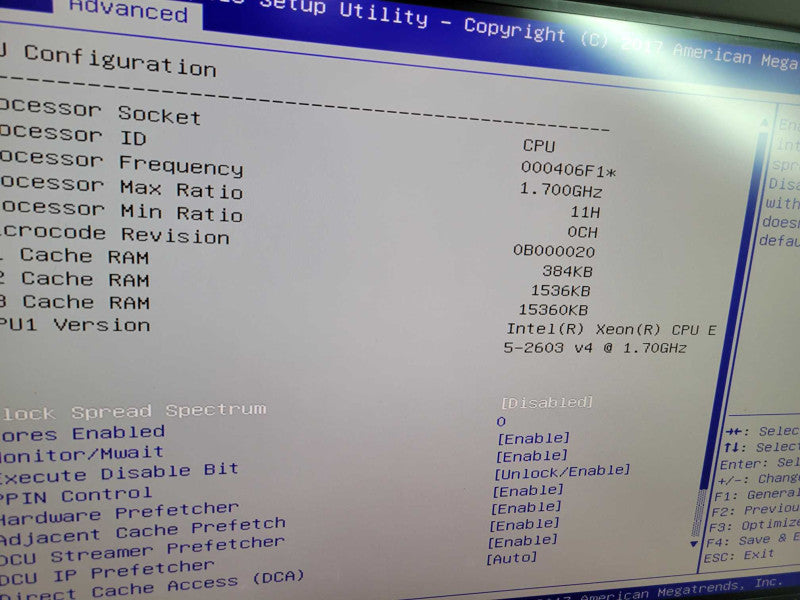 Supermicro CSE-818 / X10SRG-F - Xeon E5-2603 v4 128GB DDR4 1400W PSU %
