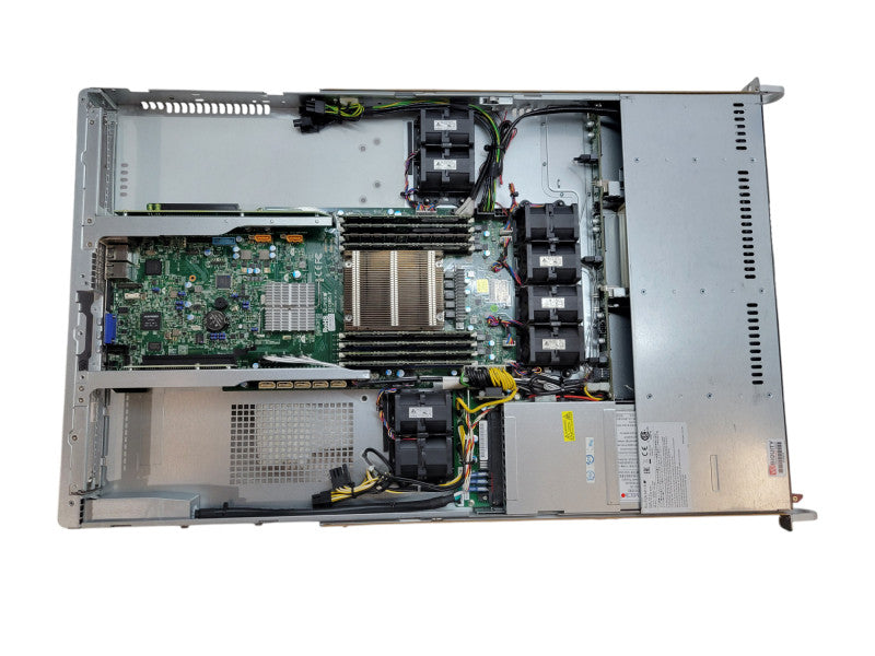 Supermicro CSE-818 / X10SRG-F - Xeon E5-2603 v4 128GB DDR4 1400W PSU %
