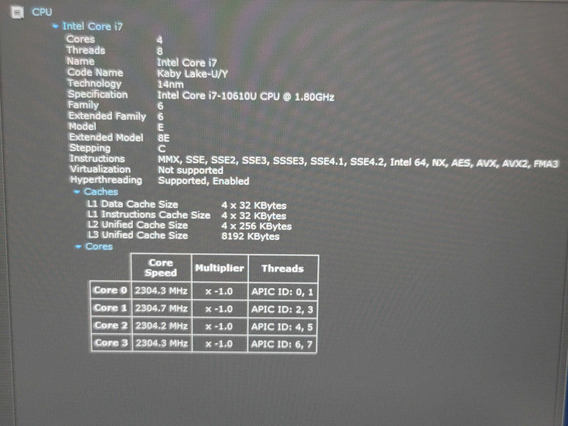 Dell Latitude 7410 i7-10610U 16GB RAM 256GB SSD  β Lap200