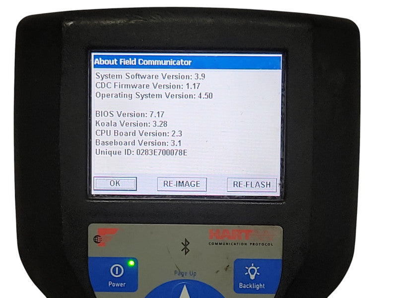 Emerson HART 475 Field Communicator Device with battery only _