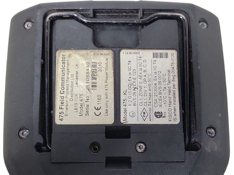 Emerson HART 475 Field Communicator Device with battery only _