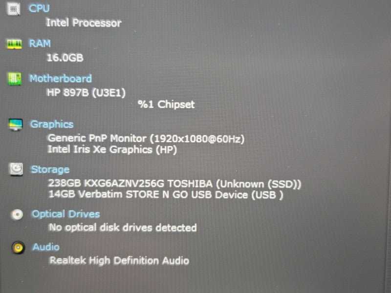 HP EliteBook 640 G9 i7-1270P 16GB RAM 256GB SSD READ β Lap200