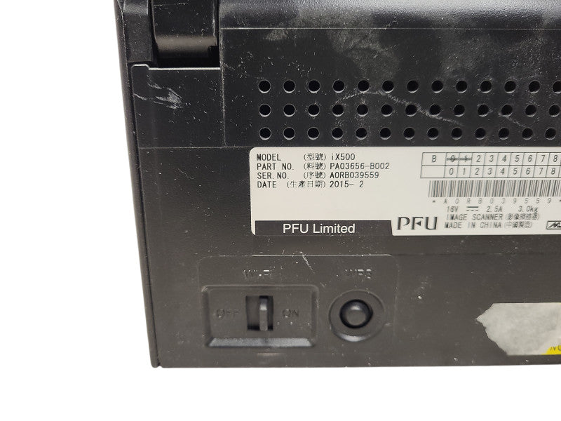Fujitsu ScanSnap iX500 Document Scanner No AC Q$