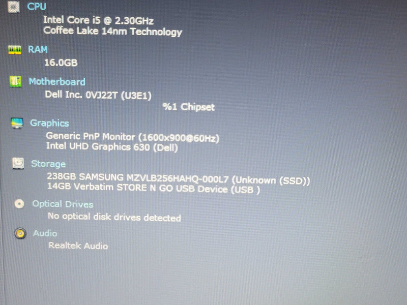 Dell Precision 7730 i5-8300H 16GB 256GB SSD  β Lap200
