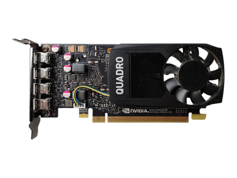 NVIDIA Quadro P1000 4GB GDDR5 Graphics Card Low Profile