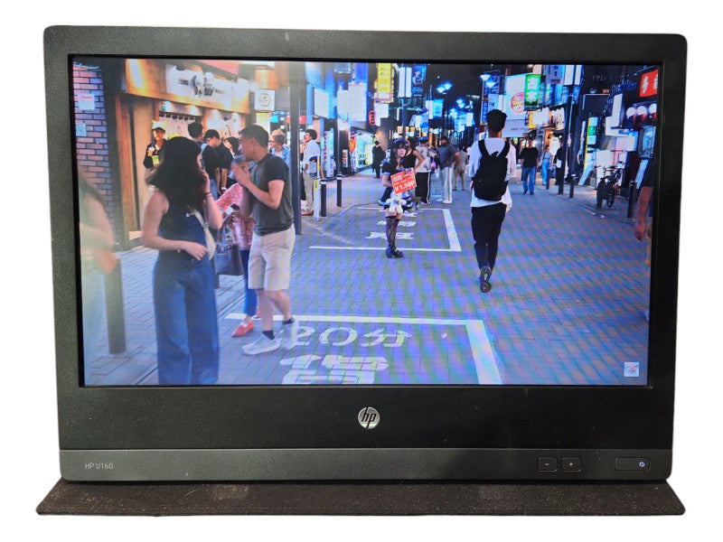 HP U160 Black 15.6" Widescreen LED Backlight LCD Monitor