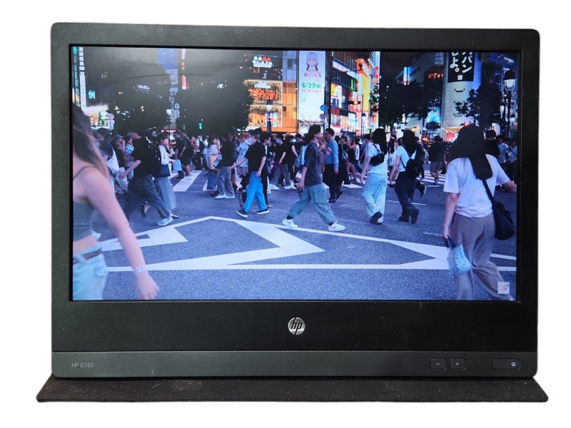 HP U160 Black 15.6" Widescreen LED Backlight LCD Monitor