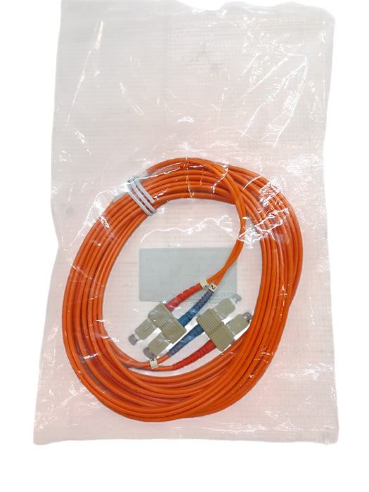5M SC-SC AMP Fiber Optic Cable 62.5/125 Duplex SC to SC