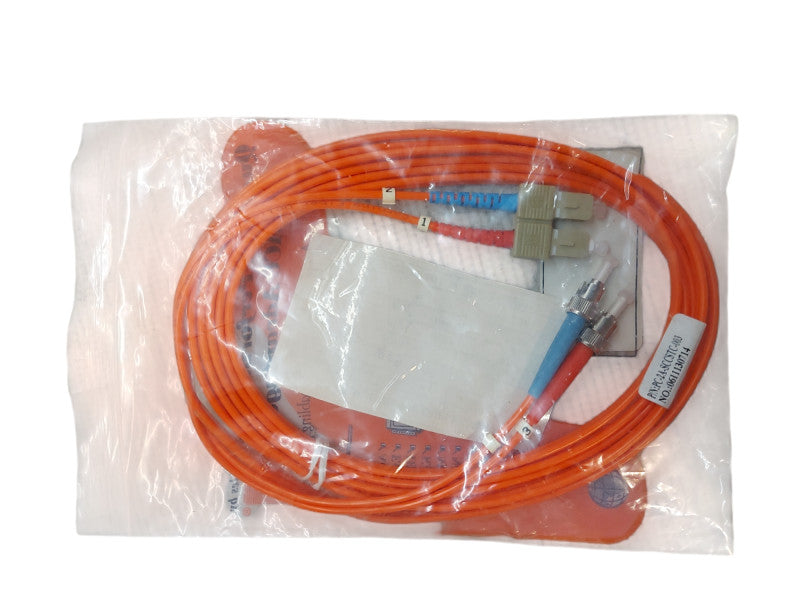 3.0mm Multimode 62.5/125 Duplex ST PC to SC PC Optical Fiber Patch 3M