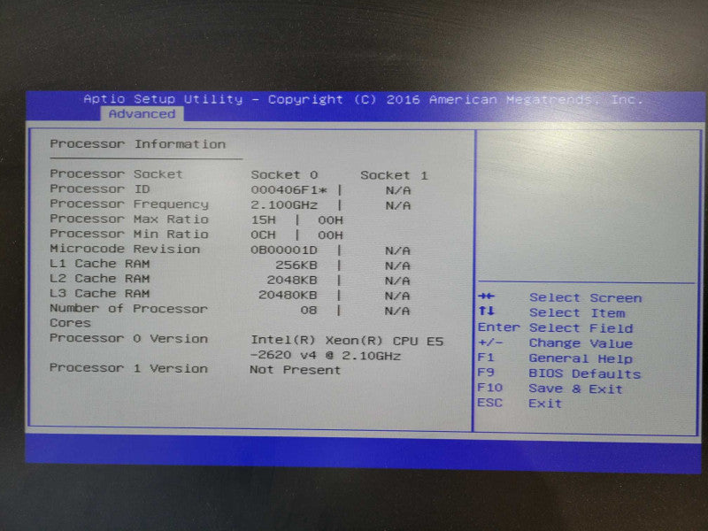 Cisco C220 M4 1x Xeon E5-2620 v4 32GB DDR4 2x PSU 8x 2.5" !