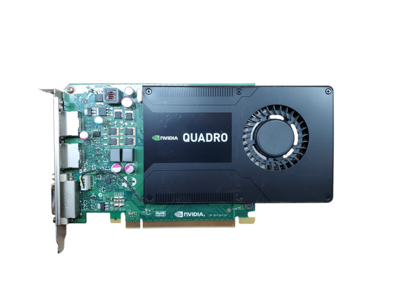 NVIDIA Quadro K2200 4GB GDDR5 Graphics Card - 2xDP 1xDVI Q