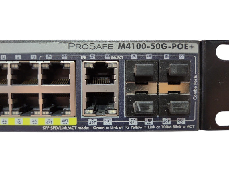 Netgear M4100-50G-PoE+ ProSafe 48-Port Gigabit L2+ PoE+ Switch