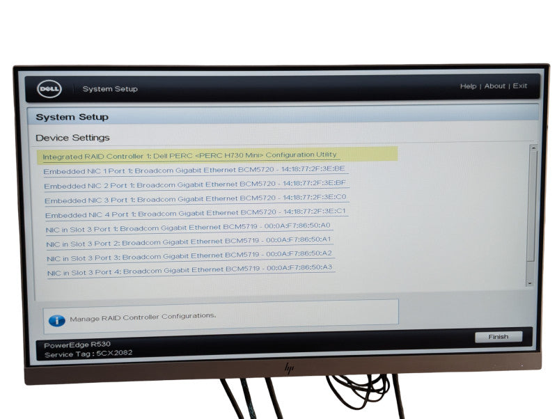 DELL PowerEdge R530 1x Intel Xeon E5-2680 v4 32GB RAM H730 mini RAID  -