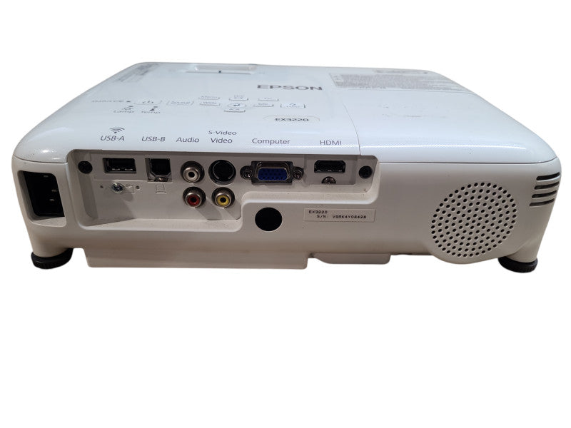 Epson EX3220 H552A 3LCD HDMI Projector 3,000 Lumens | Lamp Hours 1318