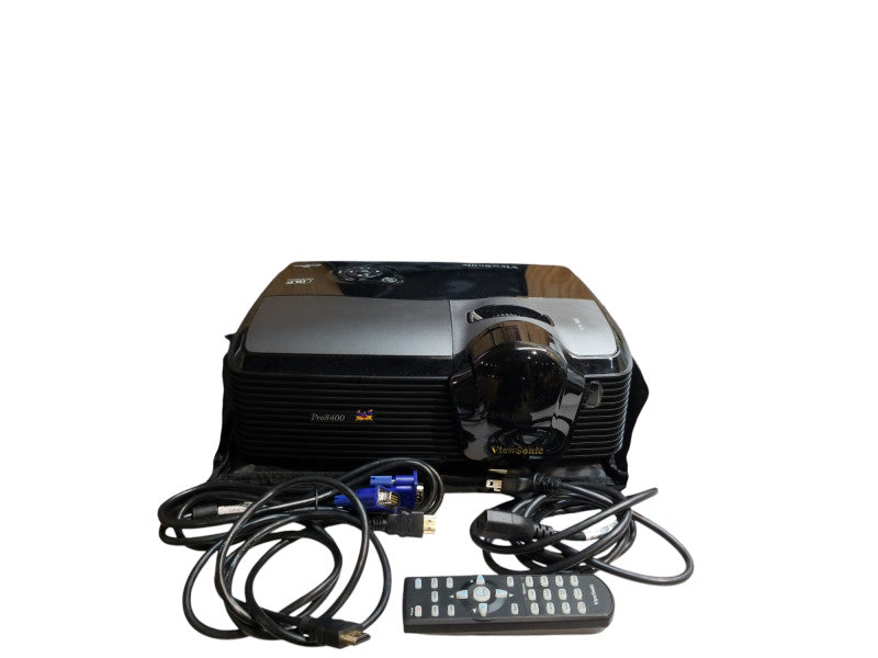 ViewSonic Pro8400 DLP Projector With Remote - Bag and Cables