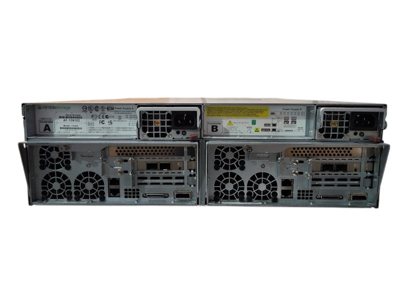 Nimble Storage CS200,400,ES1 3U Array, 2x SAS Controllers CS200 16x3.5"Bays