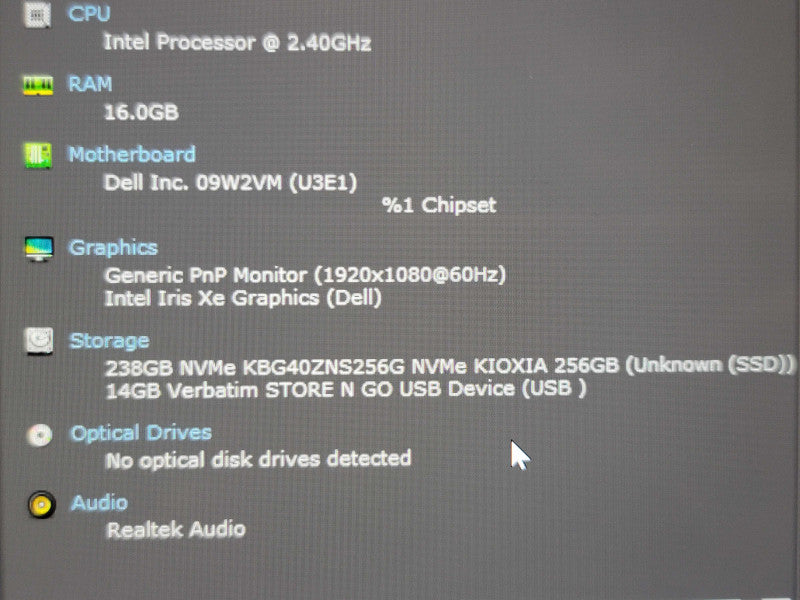 Dell Latitude 3420 i5-1135G7 16GB DDR4 256GB SSD  β Lap200