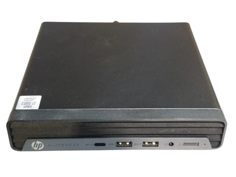 HP EliteDesk 800 G6 USFF, Intel i7-10700T CPU 2.00GHz, 32GB RAM - 128 GB