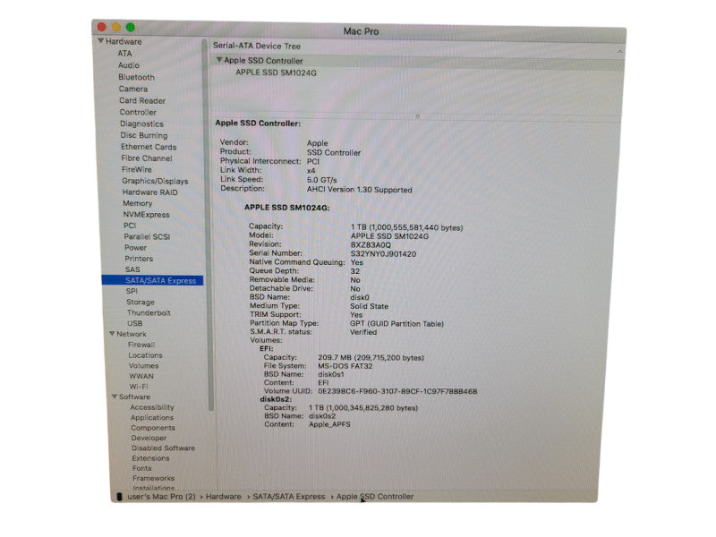 Apple Mac Pro A1481 - Xeon E5-1650 v2 32GB RAM 1TB SSD 2x AMD FirePro D700  %