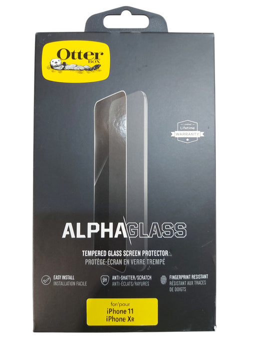 Otterbox Alpha Glass/Tempered Glass Screen Protector For iPhone 11, XR