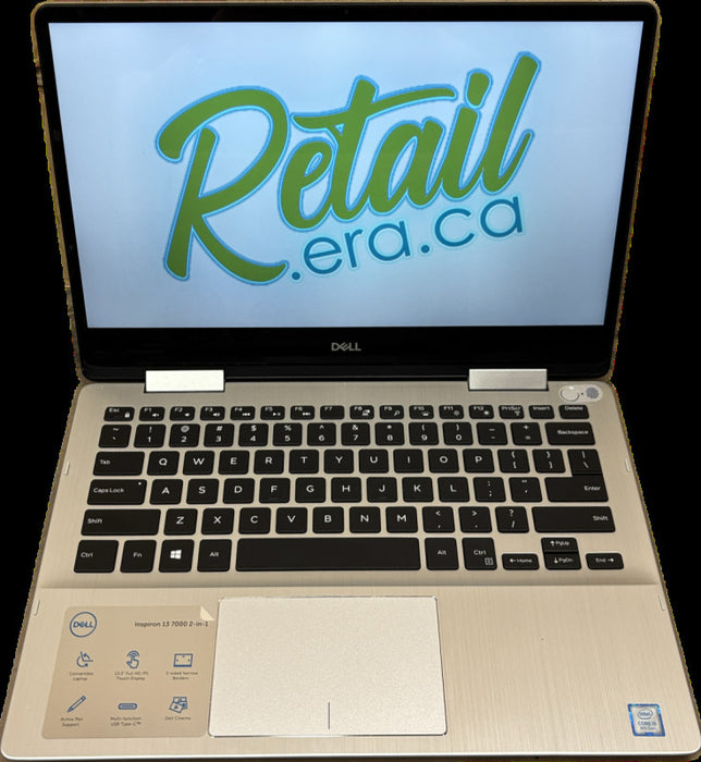 Dell Inspiron 7386 TOUCH Core i5-8265U@1.6GHz 8GB RAM 256GB SSD  Lap200