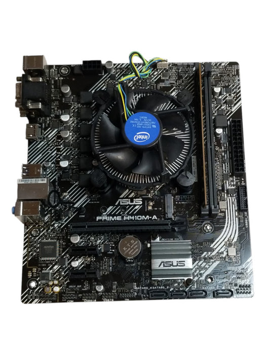 Asus MotherBoard H410M-A with Intel i5-10400 CPU 2.90GHz, 8GB RAM - NO HDD