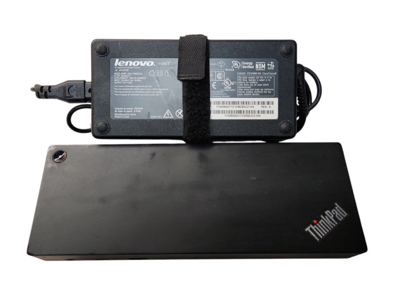 Lenovo ThinkPad Thunderbolt 3 Dock Type 40AC W/ 170W Power Adapter