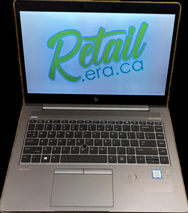 HP ZBook 14u G5 i7-8265U@1.6GHz Radeon Pro WX3200 4GB GPU 16GB RAM 256GB SS  Lap200