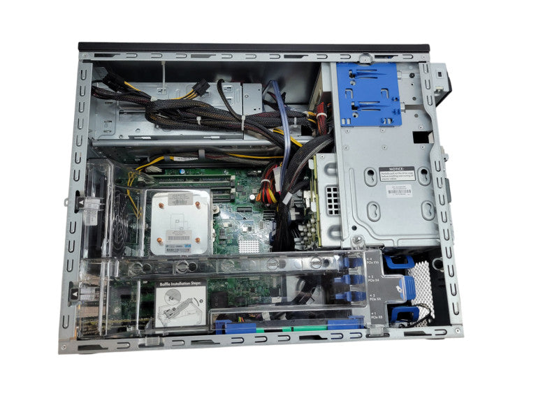HP ProLiant ML30 Gen9 - Xeon E3-1220 v5 16GB DDR4 P440 2x460W PSU %