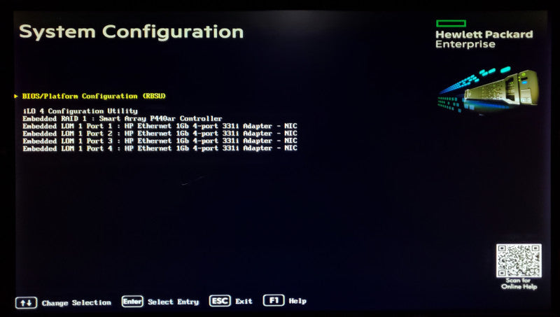 HP ProLiant DL360 Gen9 1x Xeon E5-2640 v3 32GB DDR4 P440ar - No HDD