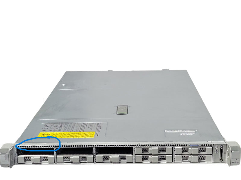 Cisco APIC-M3 UCS C220 M5 2x Intel Xeon Silver 4110 2.10GHz 192GB DDR4 READ _